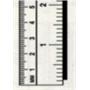 Ruler, Metric/English, 1" x 100",  (Specify R to L or L to R]top