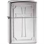 Zippo Lighters 10596 Cross Emblem Zippo Lighter with High Polished Chrome Finish Zippo Lighters 10596 Cross Emblem Zippo Lighter with High Polished Chrome Finish