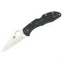 Spyderco Knives 11PGRE Delica 4 Lockback Knife with Dark Green Handles Spyderco Knives 11PGRE Delica 4 Lockback Knife with Dark Green Handles