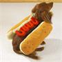 Casual Canine Hot Diggity Dog Costume Md Ketchup