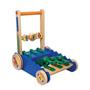 Melissa & Doug Deluxe Wooden Chomp and Clack Alligator Push Toy