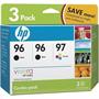 HP 96/C8767WN Black & 97/C9363WN Tri Color Combo Pack InkJet Cartridge (C9353FN) HP 96/C8767WN Black & 97/C9363WN Tri Color Combo Pack InkJet Cartridge (C9353FN)