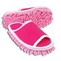 Slipper Genie Microfiber Cleaning Slippers, Pink Slipper Genie Microfiber Cleaning Slippers, Pink
