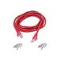 Belkin Cat-5e Snagless Patch Cable (Red, 7 Feet) Belkin Cat-5e Snagless Patch Cable (Red, 7 Feet)