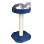 Molly and Friends "Feline Recliner" Premium Handmade One Tier Sisal Cat Scratching Post Furniture with Bed, Model Scr/b, Beige