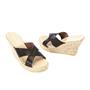 KORS Michael Kors Licorice Brown Espadrille, 10