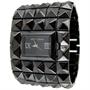 Betsey Johnson Women's Black Bracelet Watch