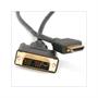Black 10-foot 2-piece HDMI-DVI Cable Set Black 10-foot 2-piece HDMI-DVI Cable Set
