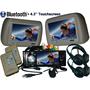 Headrest Pillow with Touch Screen and DVD Player Headrest Pillow with Touch Screen and DVD Player