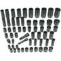 Northern Industrial Impact Sockets 3/8In. and 1/2In. Drives, 60-Pc. SAE & Metric Set Northern Industrial Impact Sockets 3/8In. and 1/2In. Drives, 60-Pc. SAE & Metric Set