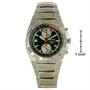 Seiko Men's Black Dial Steel Chronograph Watch Seiko Men's Black Dial Steel Chronograph Watch