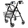 Dana Douglas 4200 DX 4 Wheel Rollator Walker - Super Low Black Dana Douglas 4200 DX 4 Wheel Rollator Walker - Super Low Black