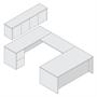 Executive Office Furniture / Home Office Furniture Set 16 - Florense Office Furniture - FW-OPKG-16 Executive Office Furniture / Home Office Furniture Set 16 - Florense Office Furniture - FW-OPKG-16