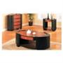 New modern contemporary style two toned wood finish coffee table group New modern contemporary style two toned wood finish coffee table group