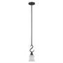 World Imports 61821-42 Rennes 1 Light Mini Pendant - Rust World Imports 61821-42 Rennes 1 Light Mini Pendant - Rust