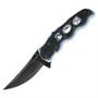 Topo Meridian, Aluminum/zytel Handle, Black Blade, Plain Topo Meridian, Aluminum/zytel Handle, Black Blade, Plain